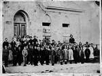 Children in front of unidentified school