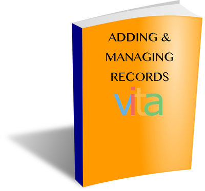 VITA Manuals: Adding & Managing Records