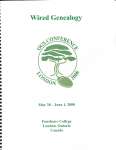OGS Conference 2008: Wired Genealogy