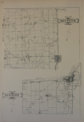 Bruce & Grey Historic Atlas: Maps of Bentinck and Derby Townships