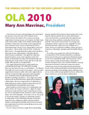 OLA Annual Report 2010