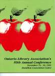 Ontario Library Association's 89th Annual Conference 1991