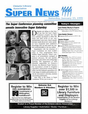 OLA Super News: Saturday, January 23, 1999