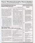 OLA New Professional's Newsletter 2001