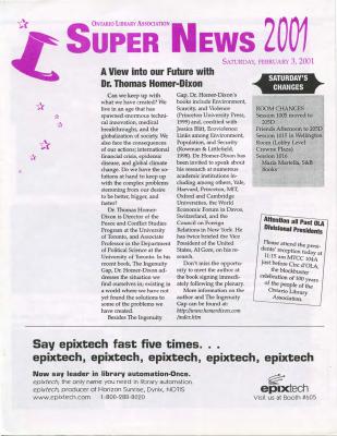 OLA Super News, Saturday, February 3, 2001