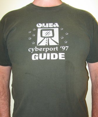 OLITA Cyberport 1997 Guide tshirt