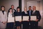 Deputy Minister Lucille Roch and award winners at Super Conference 2000