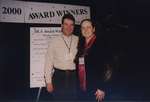 Mike Budd and Diane Bédard at the 2000 OLA Awards ceremony