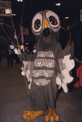 A mascot at the 2000 Super Conference Expo