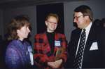 Vivian Lewis, Gloria Leckie, and John Lumsden at Super Conference 1998