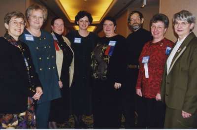 OCULA past presidents at Super Conference 1999