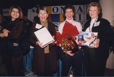 Delegate prize winners at Super Conference 2000