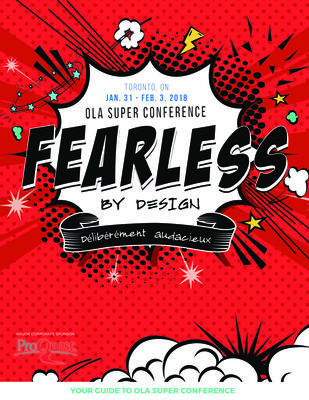 OLA Super Conference 2018: Fearless by Design