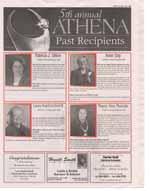 5th Annual Athena  Awards, page A9