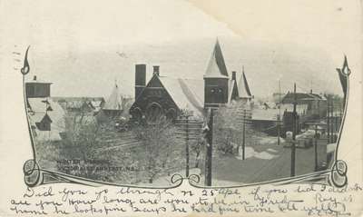 Winter morning, Victoria St., Amherst, N.S.