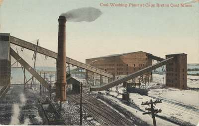 Coal Washing Plant at Cape Breton Coal Mines