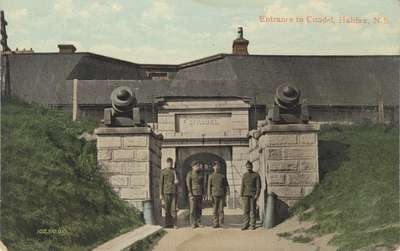 Entrance to Citadel, Halifax, N.S.