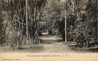 The Government Grounds, Trinidad, B.W.I.