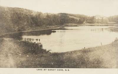 Lake at Sandy Cove, Nova Scotia