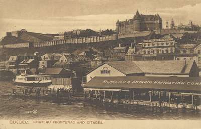 Chateau Frontenac and Citadel, Quebec