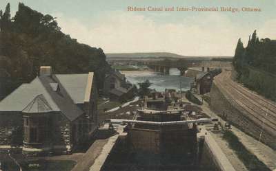 Rideau Canal and Inter-Provincial Bridge, Ottawa