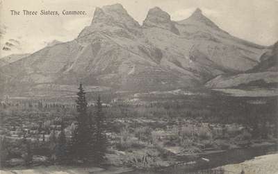 The Three Sisters, Canmore.