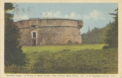 &quot;Martello Tower,&quot; or Prince of Wales Tower (1796) Halifax, Nova Scotia