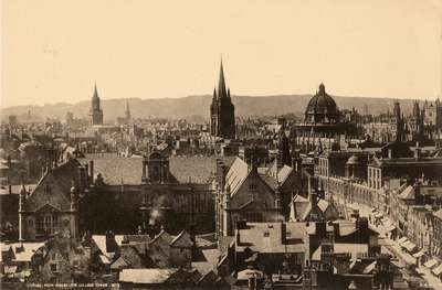 Oxford, from Magdalene [sic] College Tower