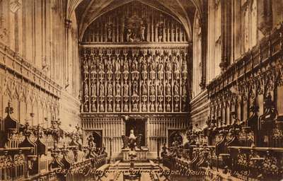 Oxford, Magdalen College Chapel (Founded A.D. 1458)