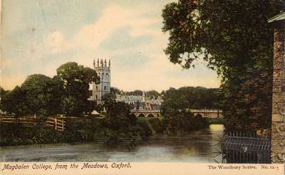 Magdalen College, from the Meadows, Oxford