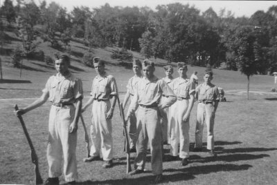 Cadets at Bolton Training Camp