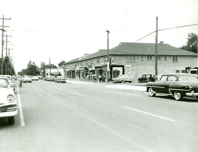 Kerr St. at Washington Avenue. Courtesy of the Town of Oakville.