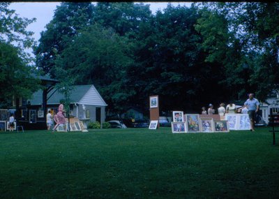 Art on the Green, <br>Courtesy of the Town of Oakville Archives