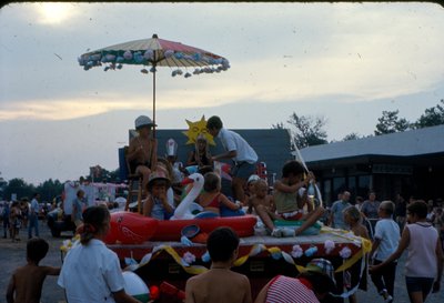 Pool Float Centennial Celebration Parade