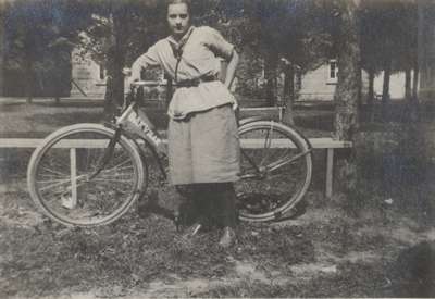 Phyl and Bicycle