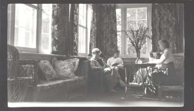 A Gathering in the Sunroom