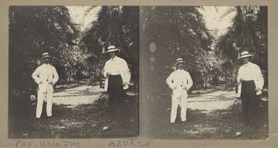 James and Ed Langmuir in the Azores