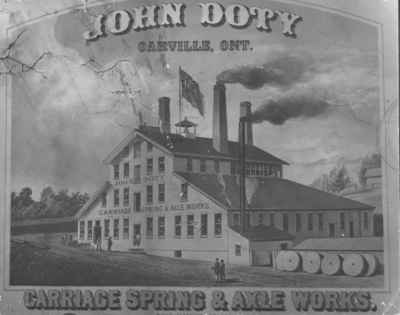 Doty's Carriage Spring & Axle Works  OHS #125