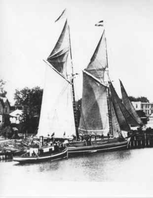 Schooner 'The White Oak'  OHS #828