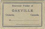 Cover of Souvenir Folder of Oakville