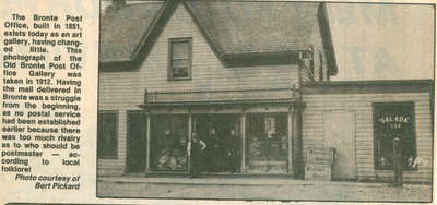 The Bronte Post Office