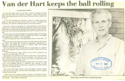 Van der Hart keeps the ball rolling