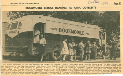 Bookmobile brings reading to area