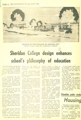 Sheridan College design enhances school's philosophy of education