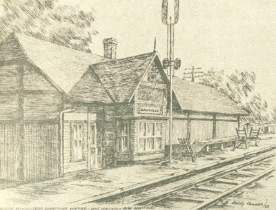 The old railway station