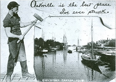 Oakville postcard, City of Toronto Archives, Fonds 1244, Item 9046