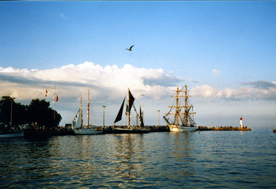 Blanchard Family - Tall Ships in Bronte Harbour