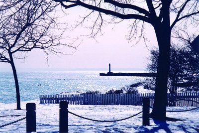 Winter View of Lake Ontario