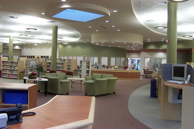 Iroquois Ridge library, courtesy of OPL
