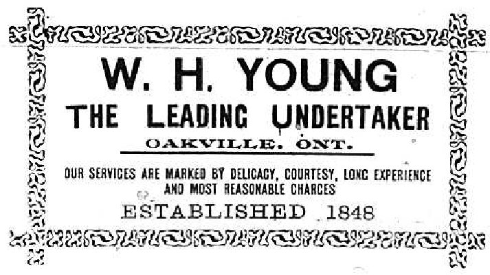 W.H. Young Advertisement, 1903